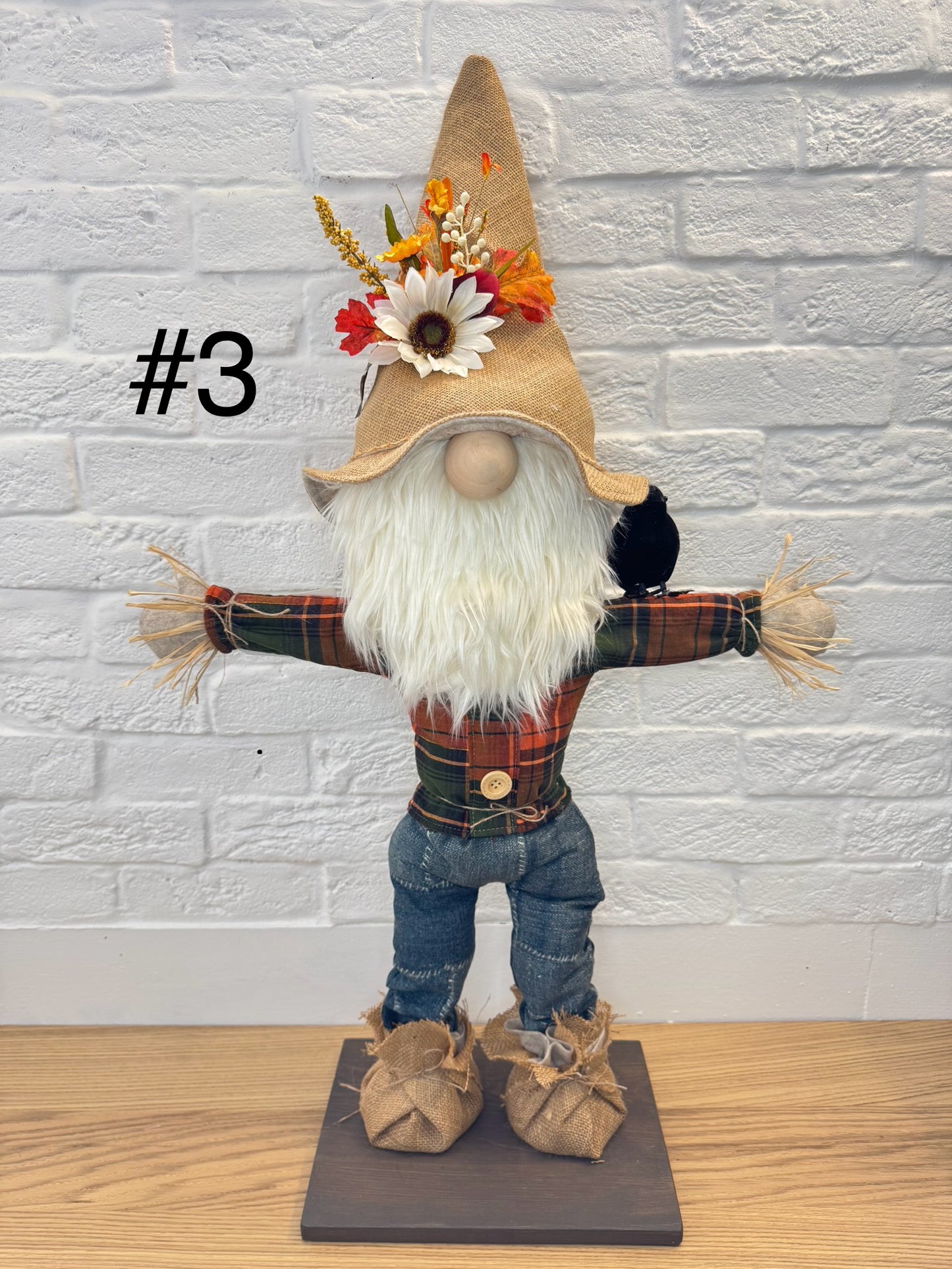 Giant Standing Scarecrow