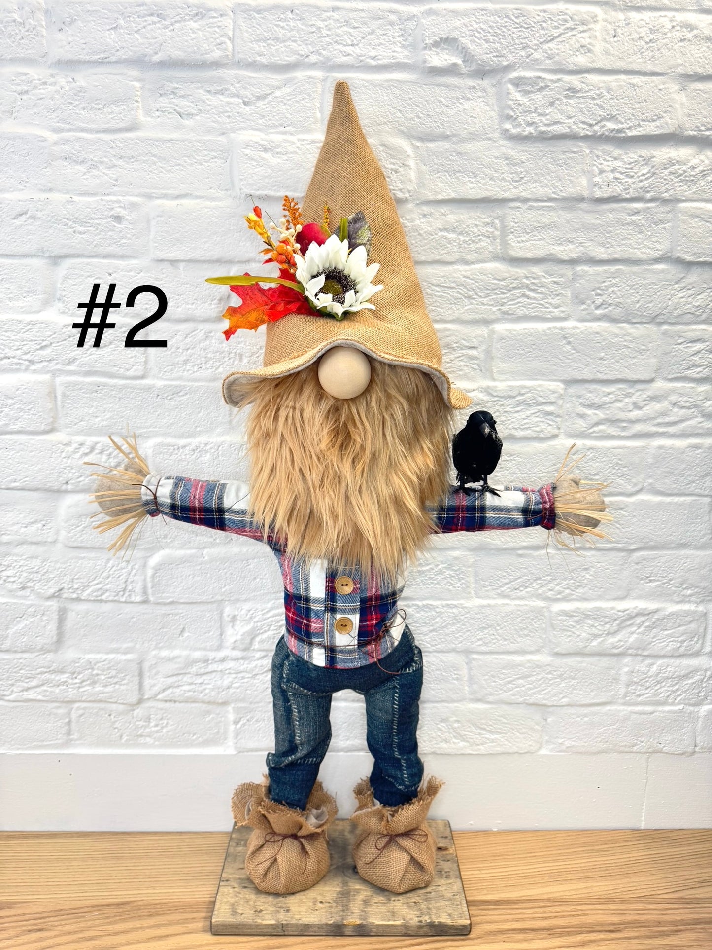 Giant Standing Scarecrow