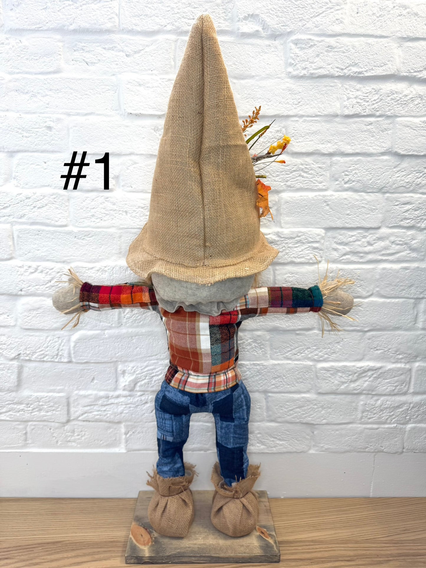 Giant Standing Scarecrow