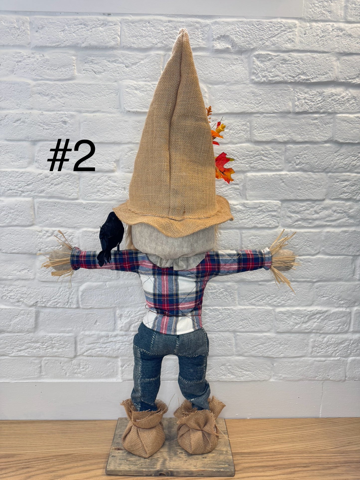 Giant Standing Scarecrow