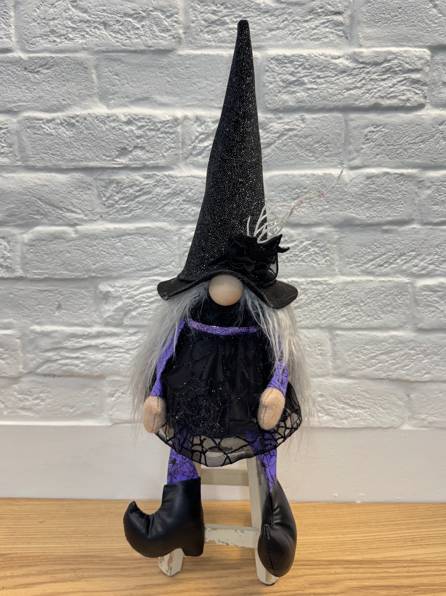 Purple spider witch