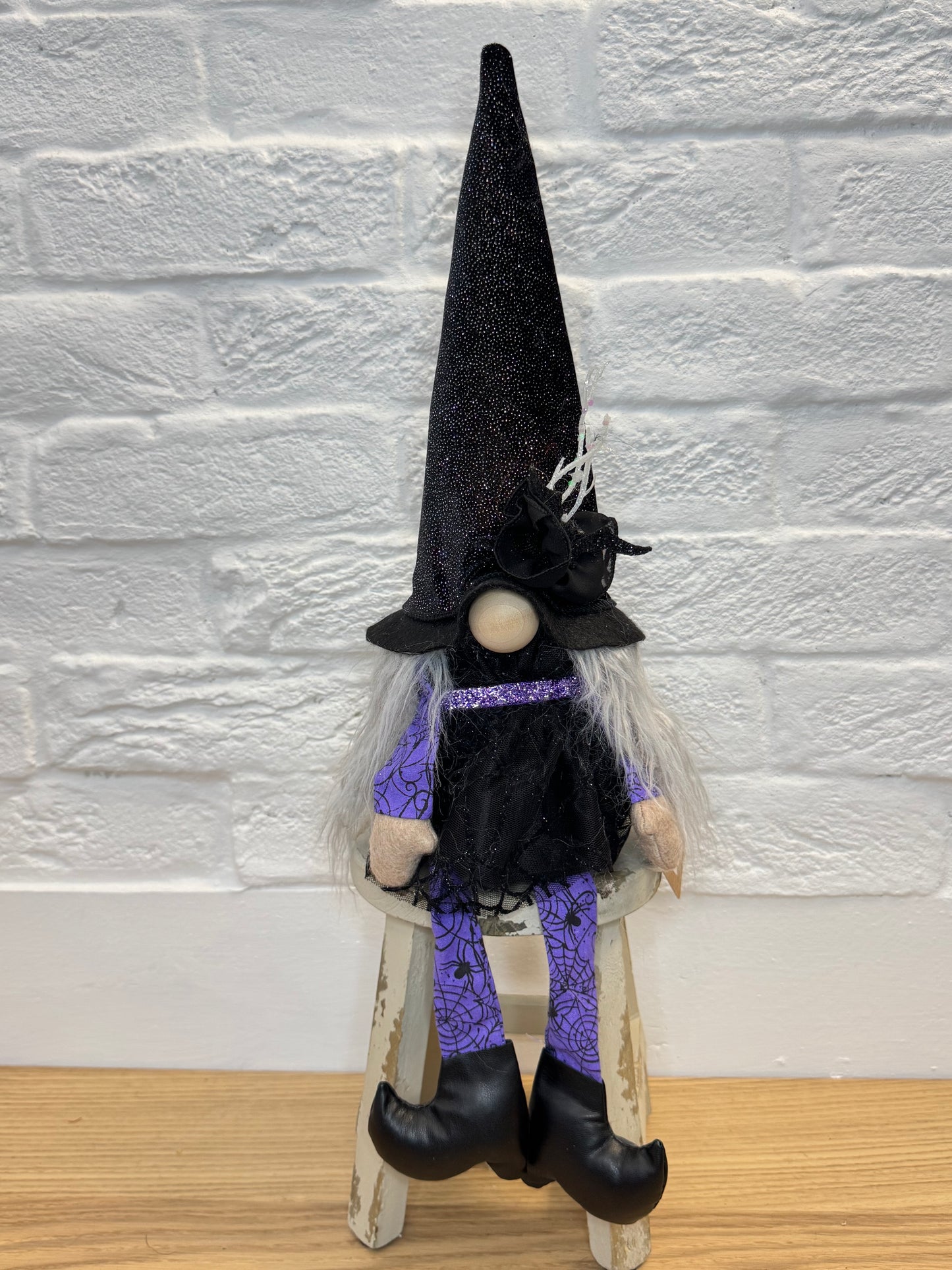 Purple spider witch