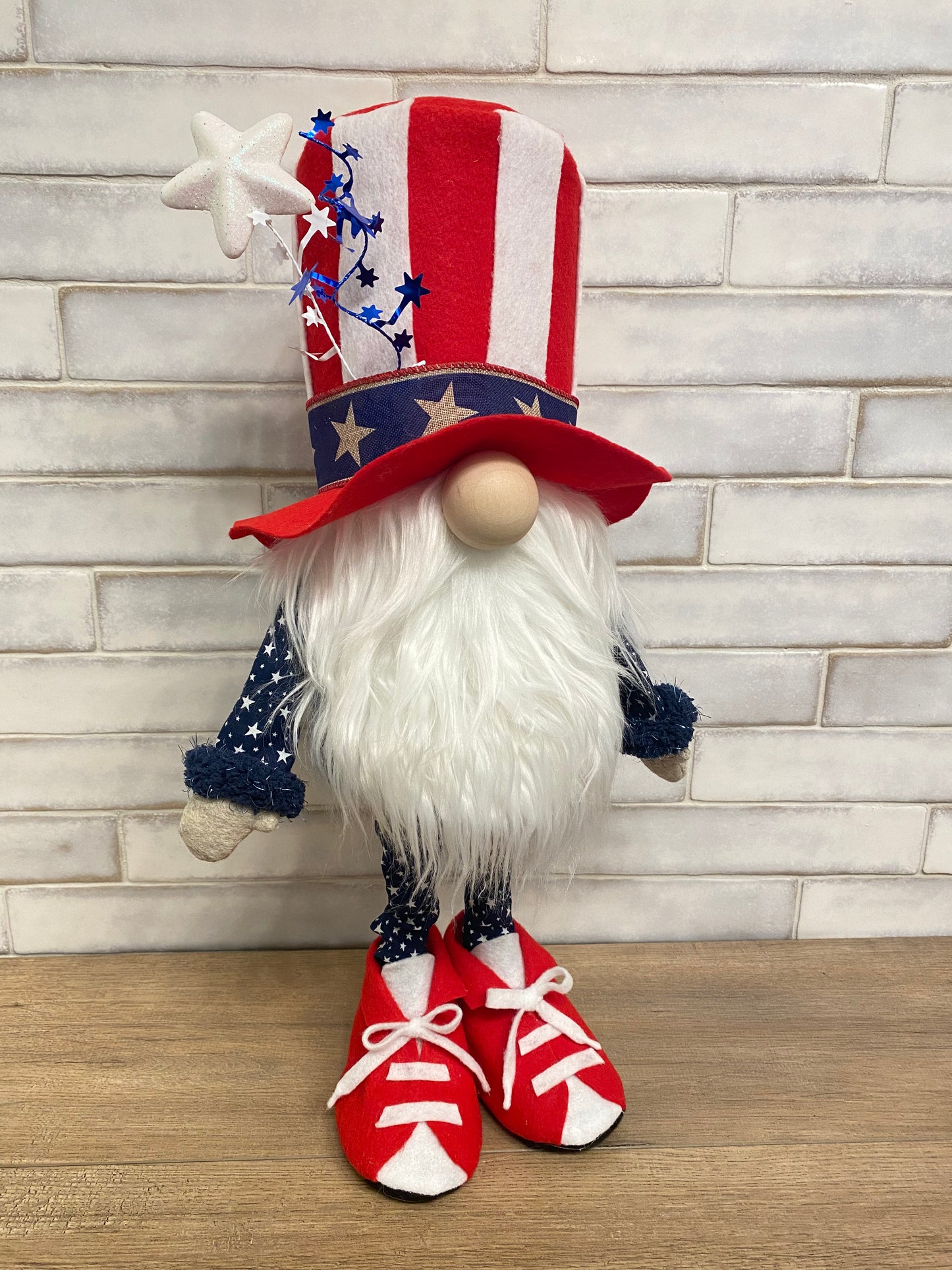 Standing 4th of July gnomes