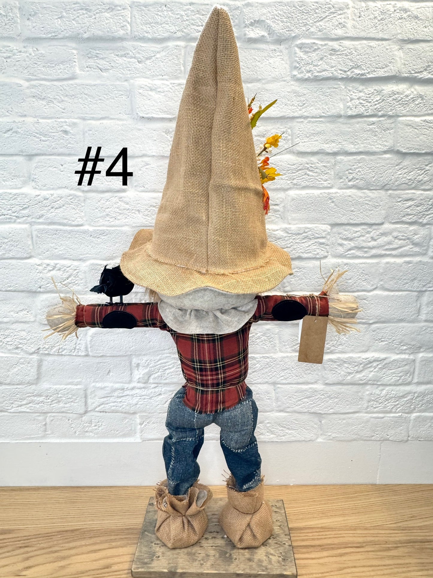 Giant Standing Scarecrow