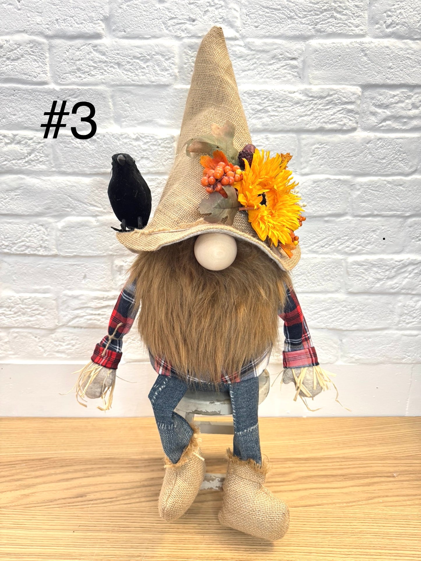Giant Scarecrow Gnomes