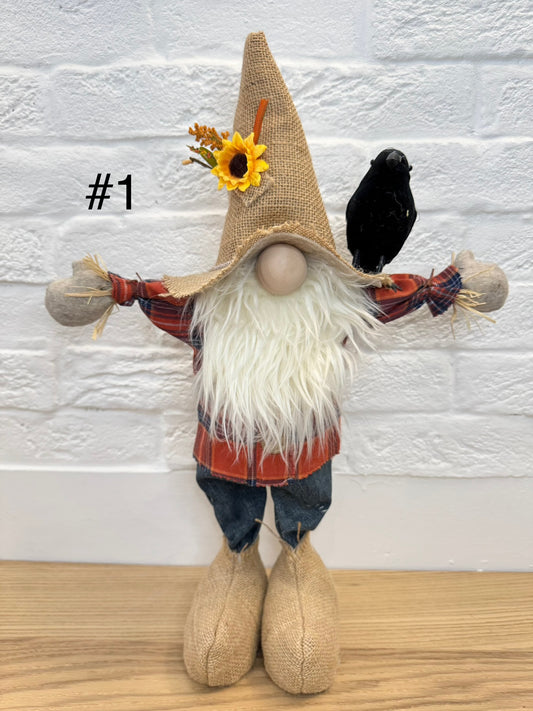 Small standing scarecrow