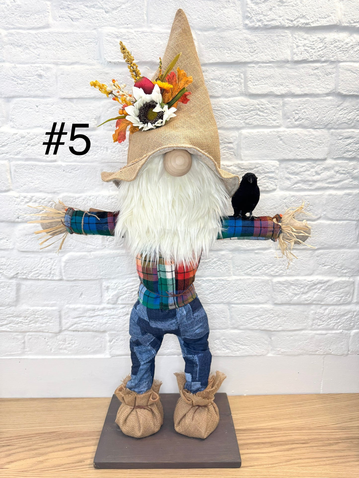 Giant Standing Scarecrow