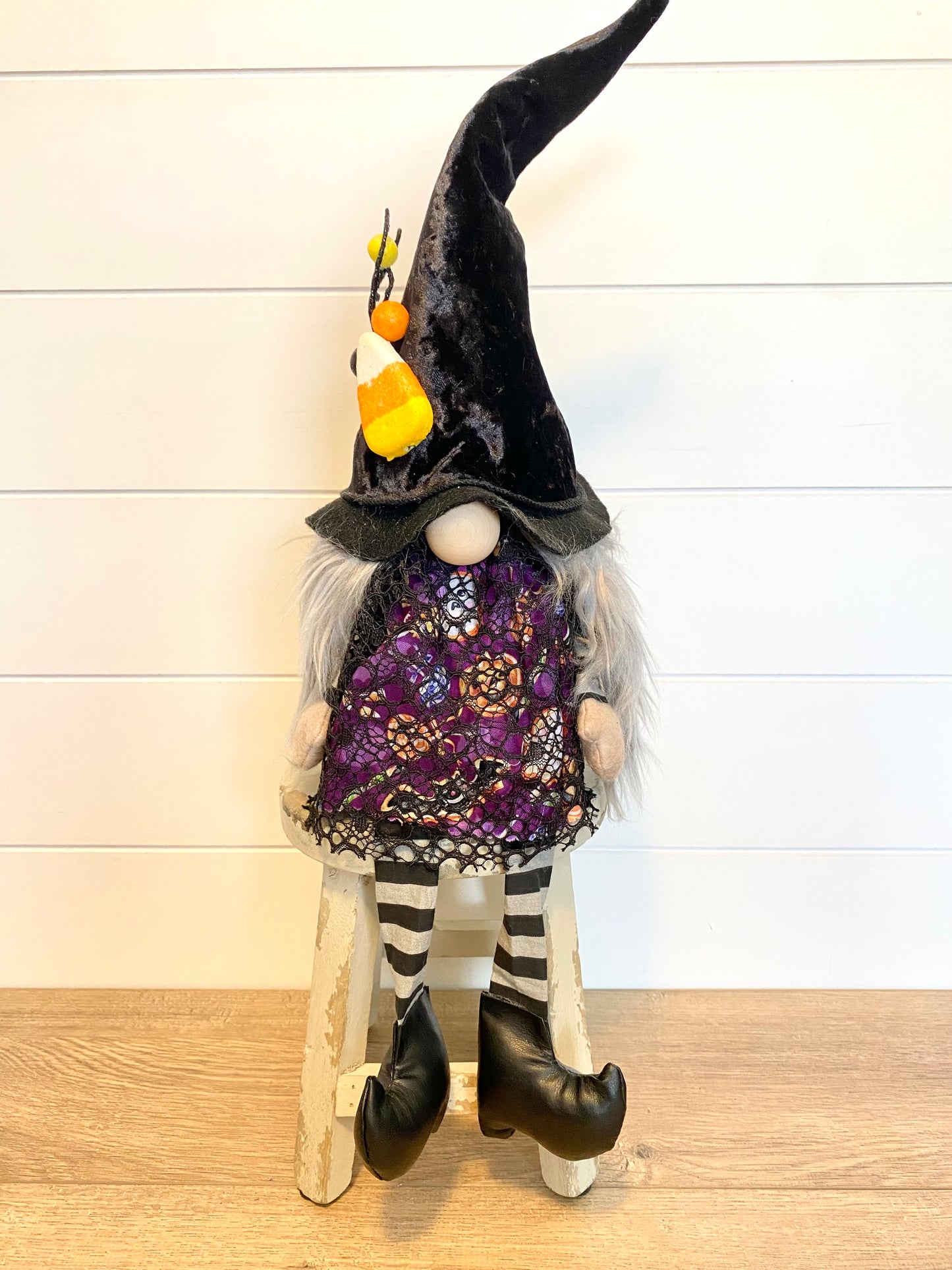 Candy corn witch