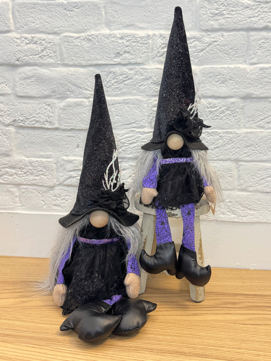 Purple spider witch