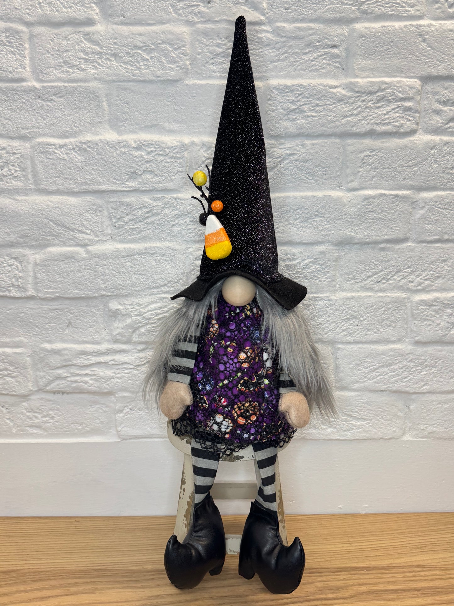 Candy corn witch