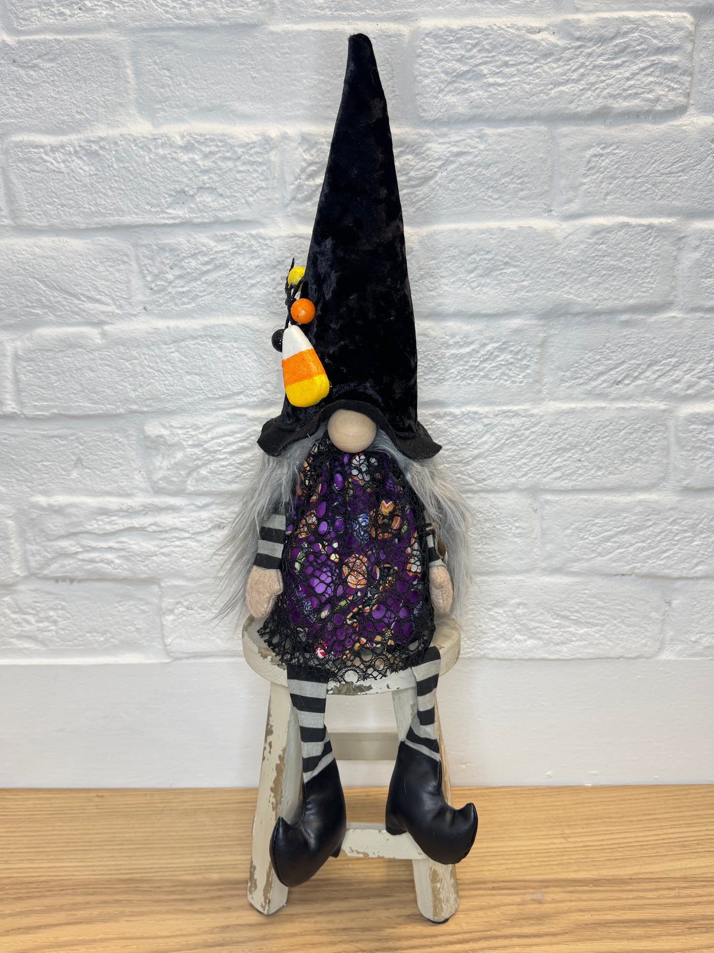 Candy corn witch