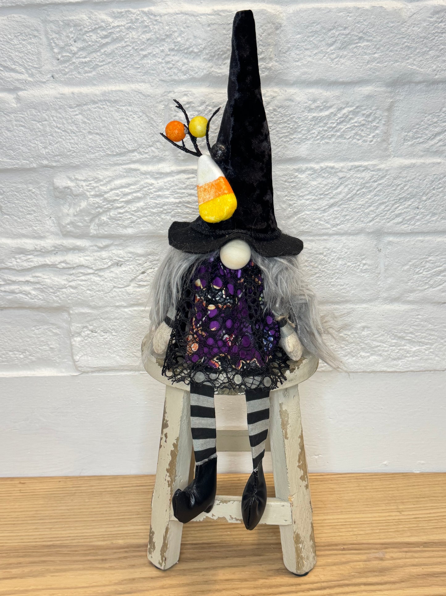Candy corn witch
