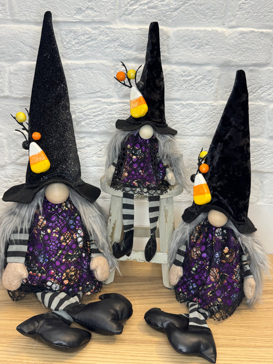 Candy corn witch
