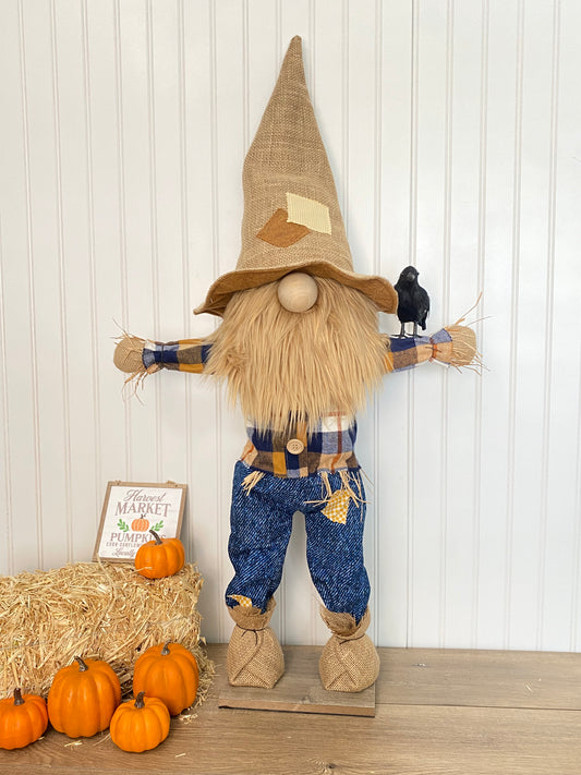 Standing Scarecrow Gnome