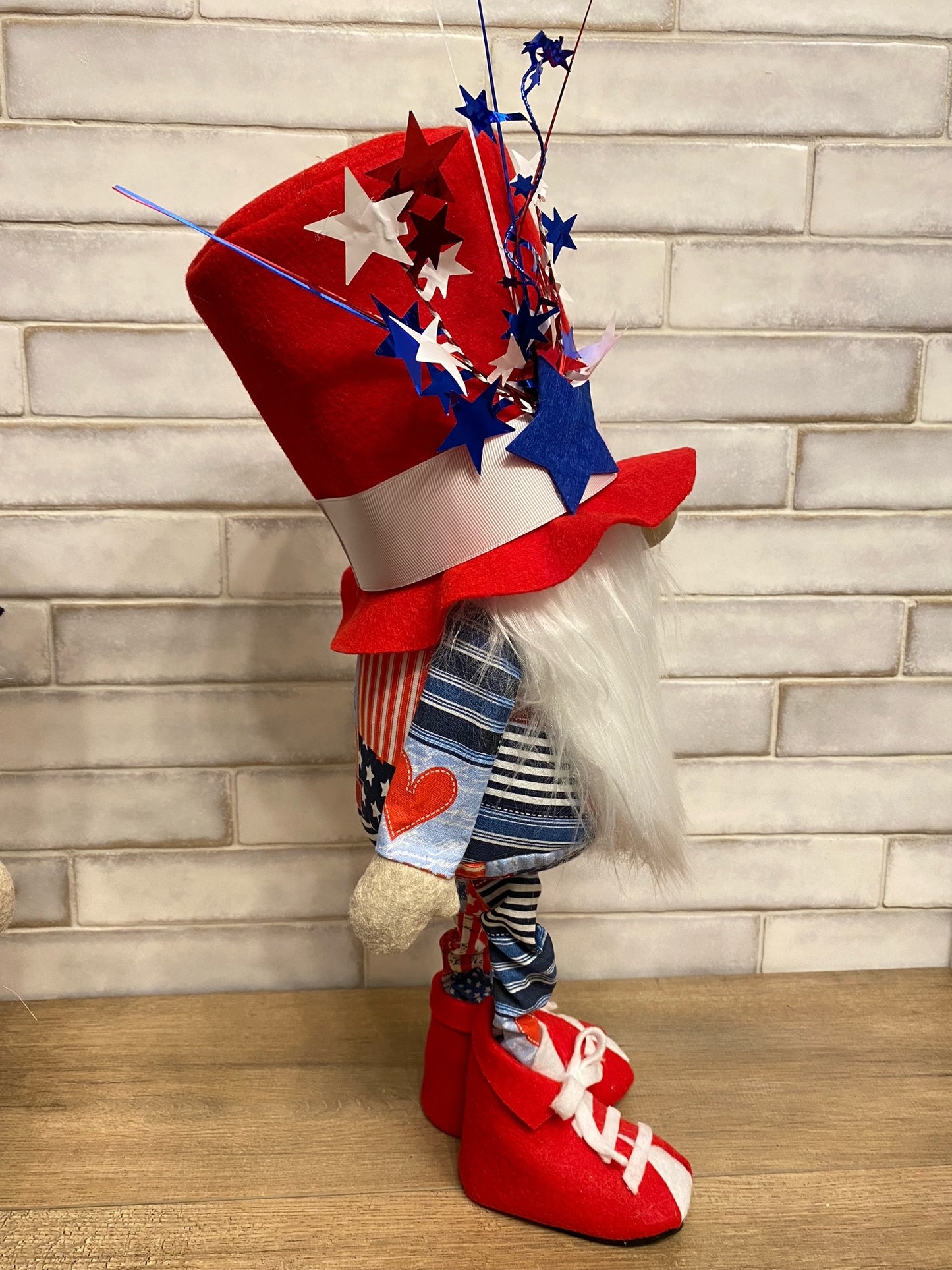 Standing 4th of July gnomes